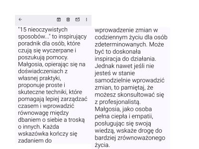 Mirka - o ebooku 15 nieoczywistych sposobów